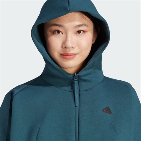 阿迪达斯 zne 连帽衫 蓝色|ADIDAS Z.N.E.「真治愈」携手新世代文体新星，全球同步发布黑 .